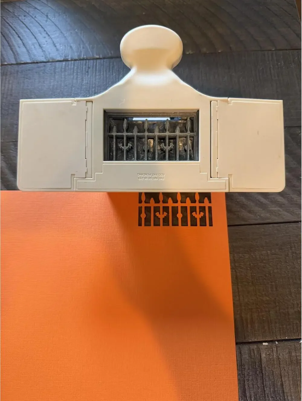 Martha Stewart Halloween Bat Fence Border Shape Punch